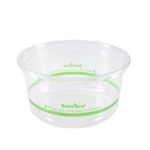 BetaEco RPET Green 12oz (360ml) Deli Container