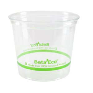 BetaEco RPET Green 24oz (700ml) Deli Container