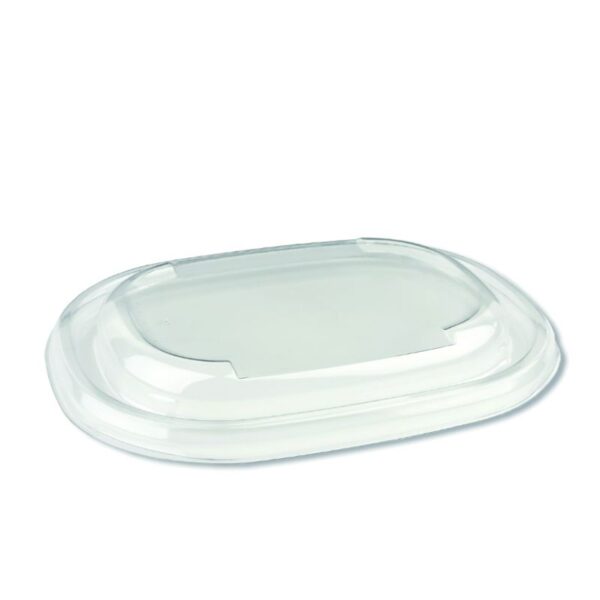 PET Lid for 620/770ml Pulp Oval Bowl 300/ctn