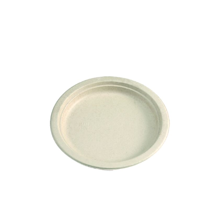 Pulp Round Plate 7" (180mm) 500/ctn