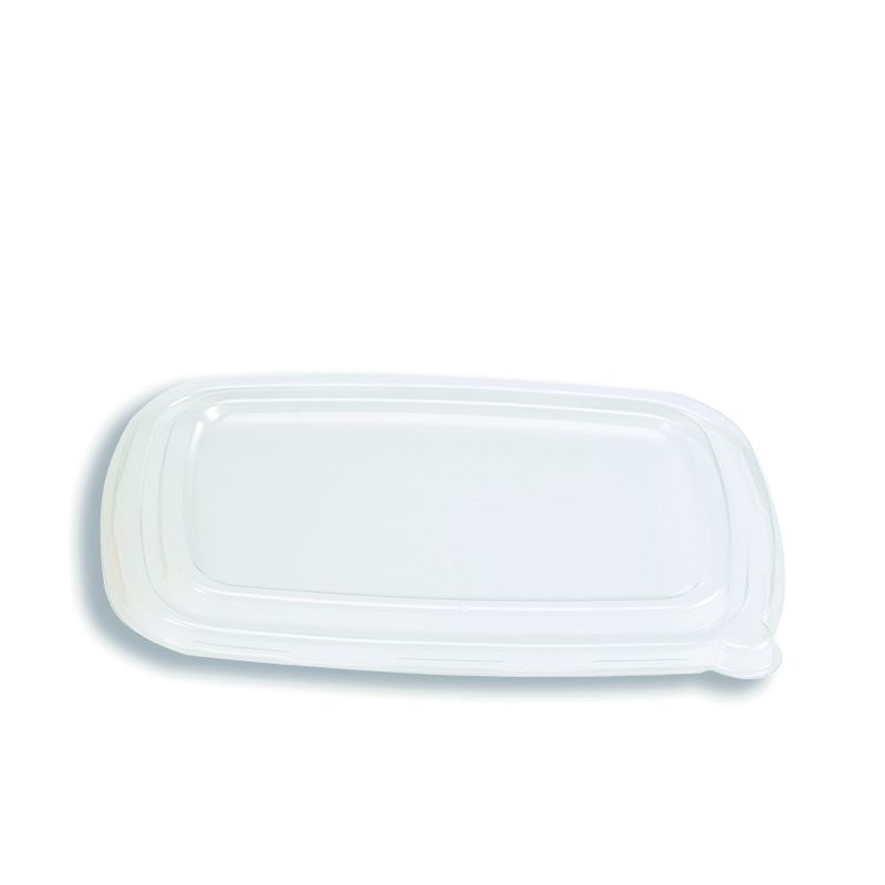 Clear Lid PET for 800ml Rectangle Tray 300/ctn
