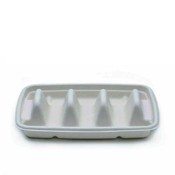 Sabert 6x9" Pulp Taco Tray