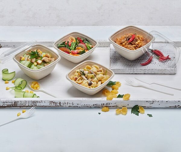 375ml&500ml Pulp Square Bowl setting photo Anchor=20