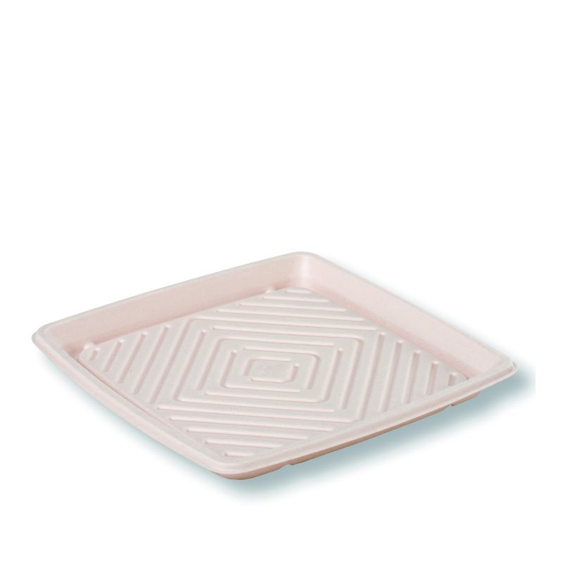 12" Square Pulp Platter 50/ctn