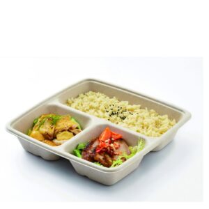 Sabert 9x9? 3 Compartment Pulp Tray
