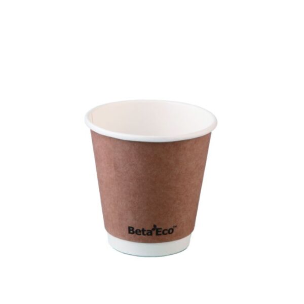 BetaEco SD Wall 8oz Kraft Coffee Cup (90mm)