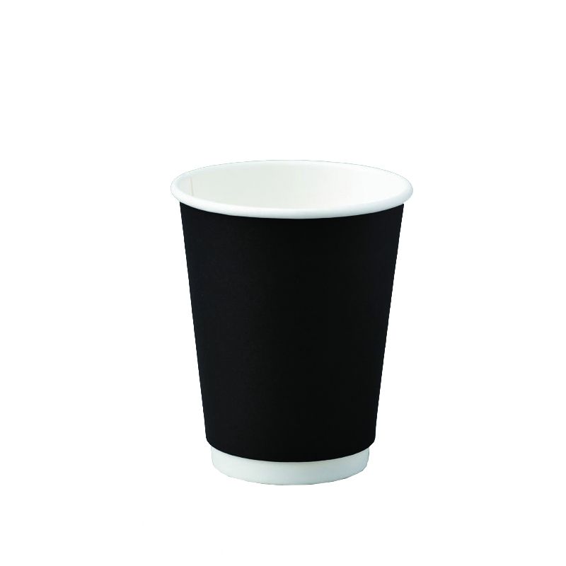BetaEco SD Wall 12oz Black Coffee Cup (90mm)