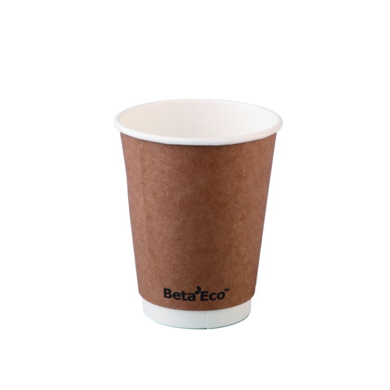 BetaEco SD Wall 12oz Kraft Coffee Cup (90mm)