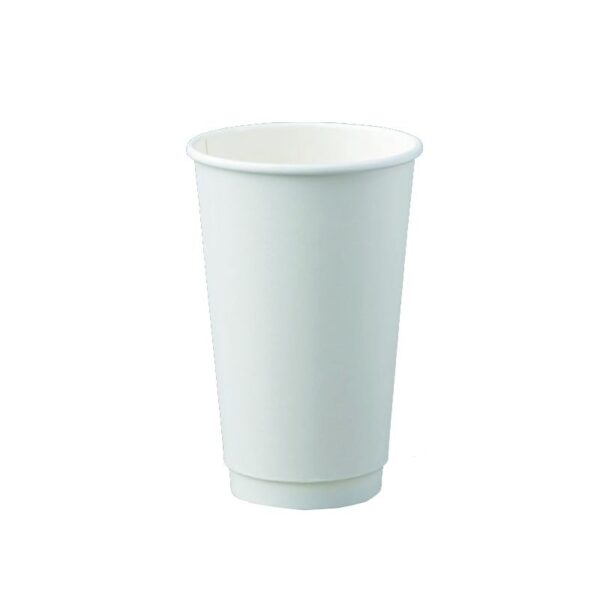 BetaEco SD Wall 16oz White Coffee Cup (90mm)