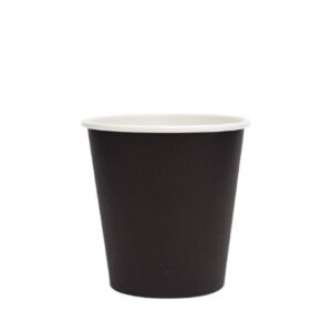 BetaEco Single Wall 8oz Black Coffee Cup (80mm)