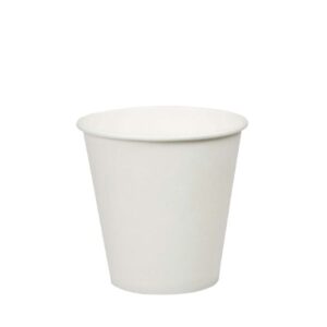 BetaEco Single Wall 8oz White Coffee Cup (80mm)