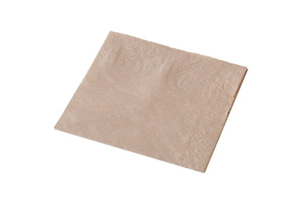Culinaire 2 Ply Recycled Kraft Cocktail Napkin