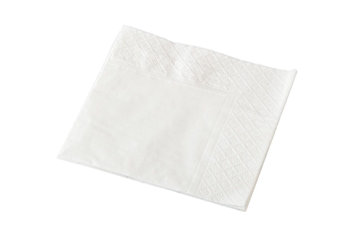 Culinaire 2 Ply White Cocktail Napkin