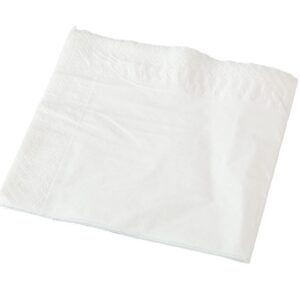 Culinaire 2 Ply White Luncheon Napkin Quarter Fold