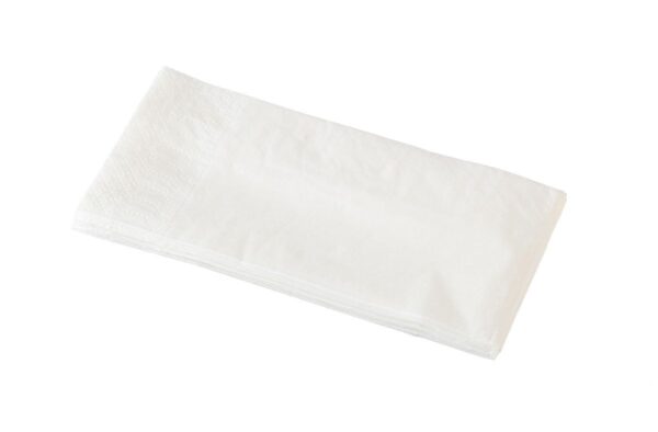 Culinaire 2 Ply White Luncheon Napkin GT Fold