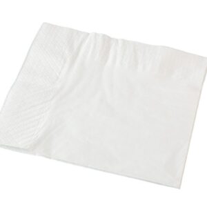 Culinaire 2 Ply White Dinner Napkin Quarter Fold