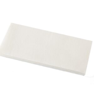 Culinaire Linen Look White Dinner Napkin GT Fold