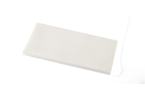 Culinaire Linen Look White Dinner Napkin GT Fold
