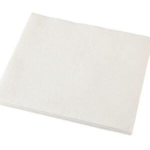 Culinaire Linen Look White Dinner Napkin Qtr Fold