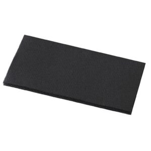 Culinaire Quilted Black Dinner Napkin GT Fold