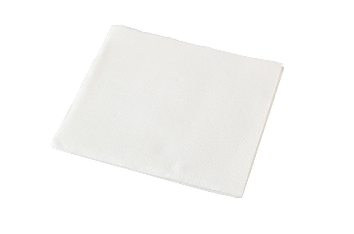 Culinaire Quilted White Lunch Napkin Quarter Fold