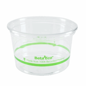 16oz / 500ml RPET Deli Container - Greenline