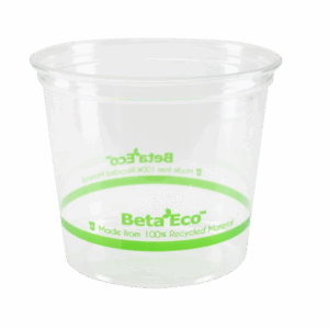24oz / 700ml RPET Deli Container - Greenline