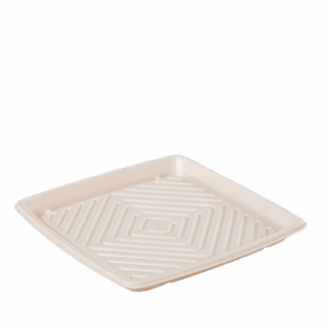 14" Sabert Pulp Platter -  Square