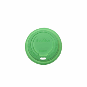 80mm Lid for 6-12oz Coffee Cups - Green