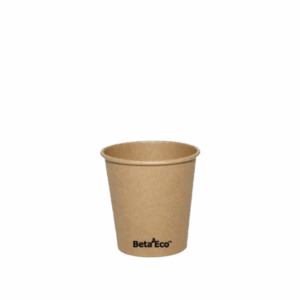 4oz Single Wall Coffee Cup - Kraft 62mm