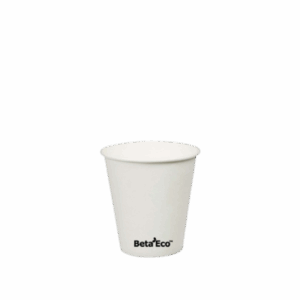 4oz Single Wall Coffee Cup - White 62mm