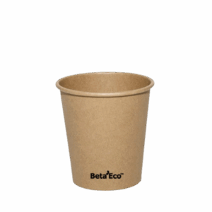8oz Single Wall Coffee Cup - Kraft 90mm