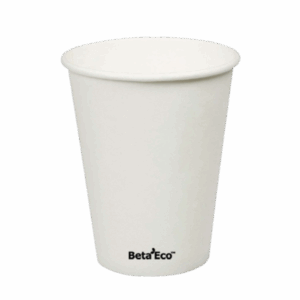 16oz Single Wall Coffee Cup - White 90mm