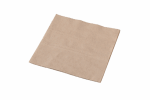 1 Ply Lunch Napkin - Recycled Kraft Quarter Fold