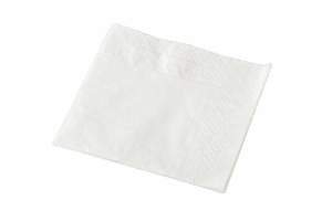 2 Ply Cocktail Napkin - White