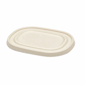 620ml - 770ml Sabert Oval Bowl Lid - Pulp