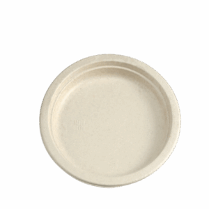 9" / 25cm Sabert Pulp Plate - Round