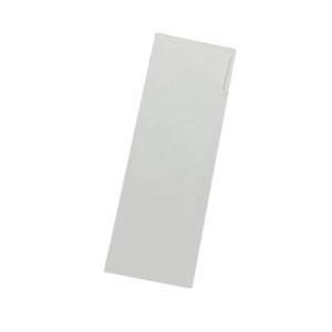 White Cutlery Pouch with White Napkin