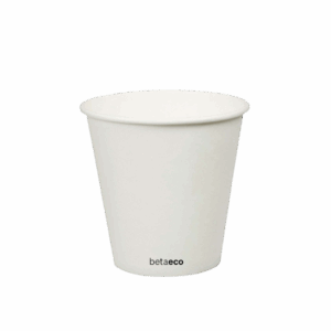 8oz Single Wall Coffee Cup - White 80mm