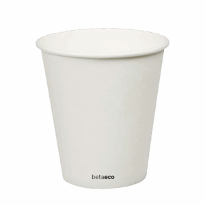 16oz Single Wall Coffee Cup - White 90mm