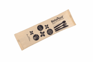 Wooden Cutlery Combo Pack (Fork, Knife, Napkin, Spoon)
