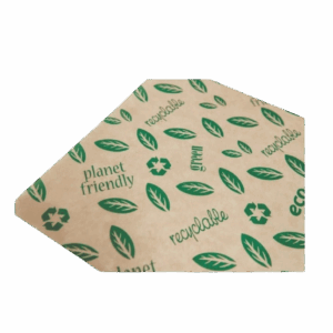 1/2 Cut Eco Wrap Greaseproof Paper - Green