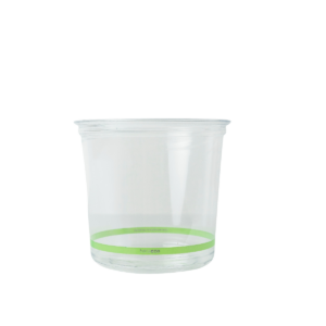 24oz / 700ml RPET Deli Container - Greenline