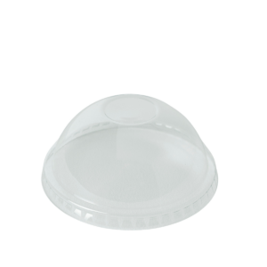 Dome Lid No Hole for 12-24oz RPET Cups