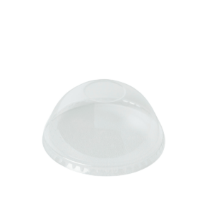 Dome Lid No Hole for RPET U-Shape Cups