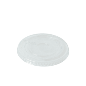 Flat Lid No Hole for RPET U-Shape Containers
